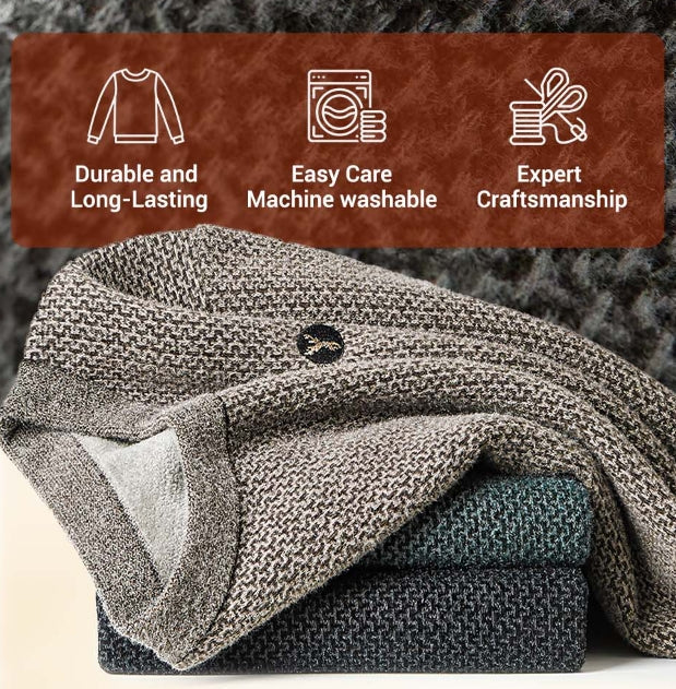 ✨Haut ras du cou chaud et confortable pour homme - Cadeau idéal (50 % de réduction)