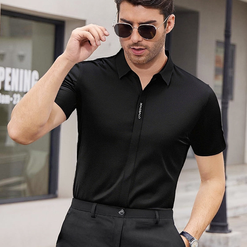 Men's Ice Silk Quick-drying Business Shirt(50% OFF)