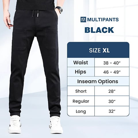 🔥VENTE CHAUDE 50% DE RÉDUCTION🥰 MultiPants – Pantalon cargo durable, extensible et multi-poches