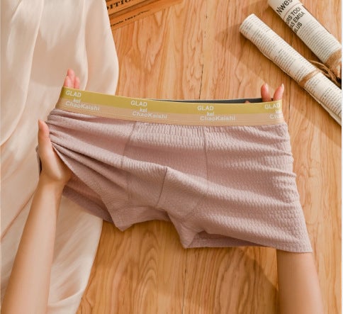 š„Bubble Cotton Men's Boxer Briefs Antibacterial Breathable Sweat Absorbentš©³