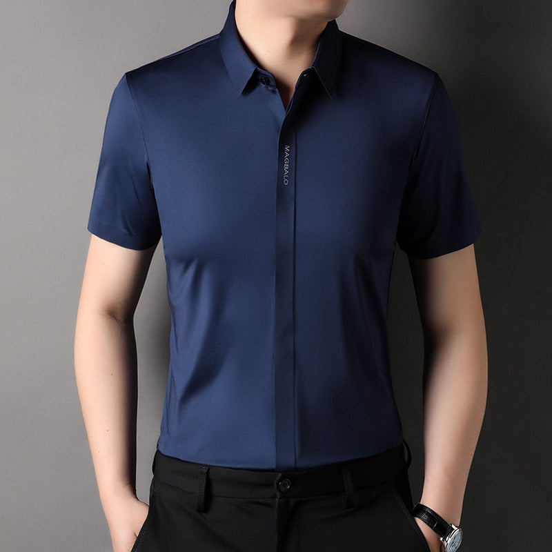 Men's Ice Silk Quick-drying Business Shirt(50% OFF)