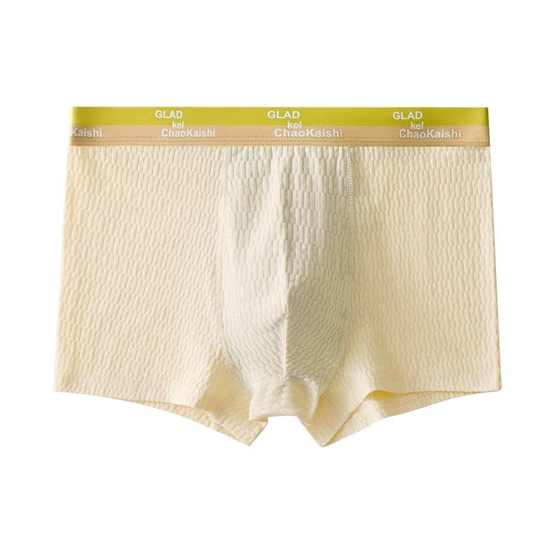 šBubble Cotton Men's Boxer Briefs Antibacterial Breathable Sweat Absorbentš