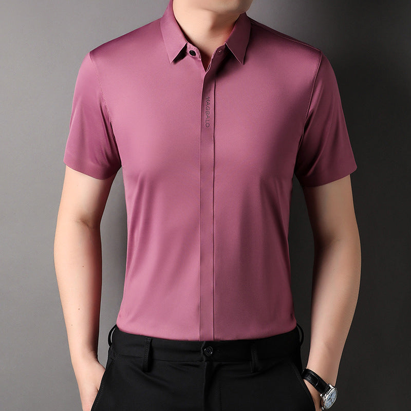 Men's Ice Silk Quick-drying Business Shirt(50% OFF)