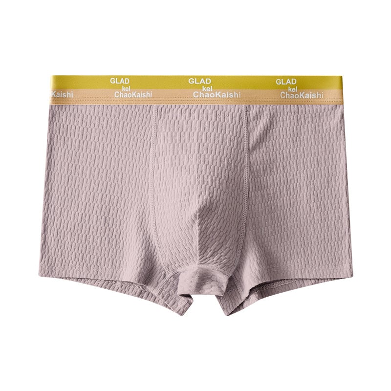 šBubble Cotton Men's Boxer Briefs Antibacterial Breathable Sweat Absorbentš