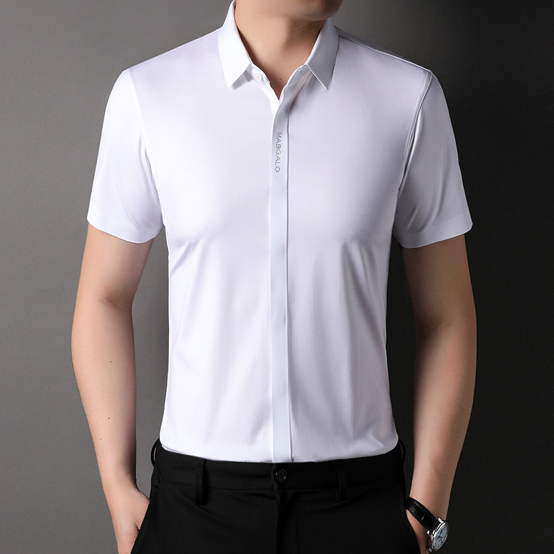 Men's Ice Silk Quick-drying Business Shirt(50% OFF)