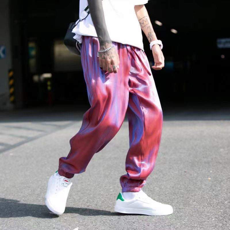 Men's Reflective Relaxed Fit Casual Jogger Pants(50% OFF)