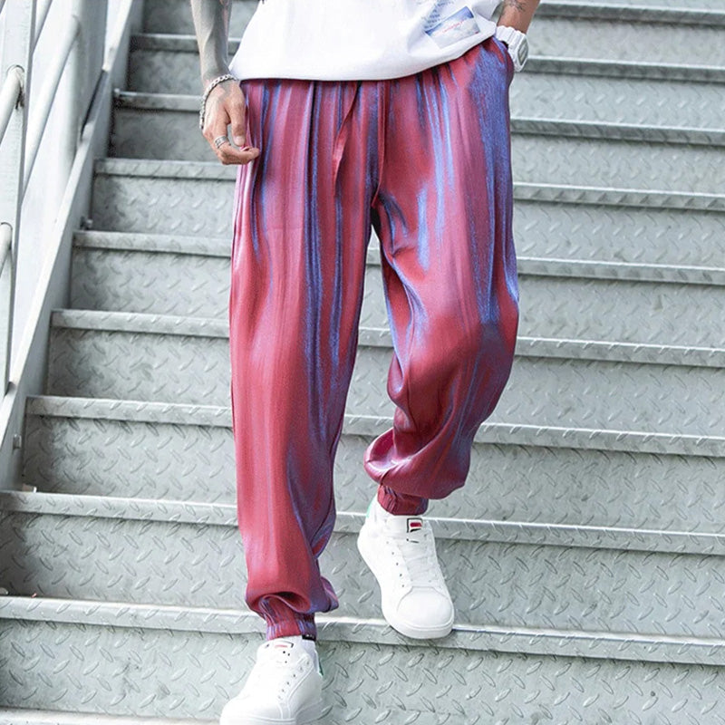 Men's Reflective Relaxed Fit Casual Jogger Pants(50% OFF)