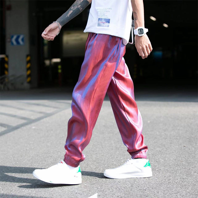 Men's Reflective Relaxed Fit Casual Jogger Pants(50% OFF)