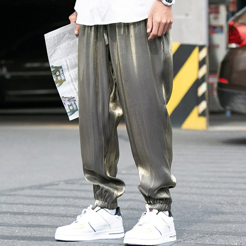 Men's Reflective Relaxed Fit Casual Jogger Pants(50% OFF)