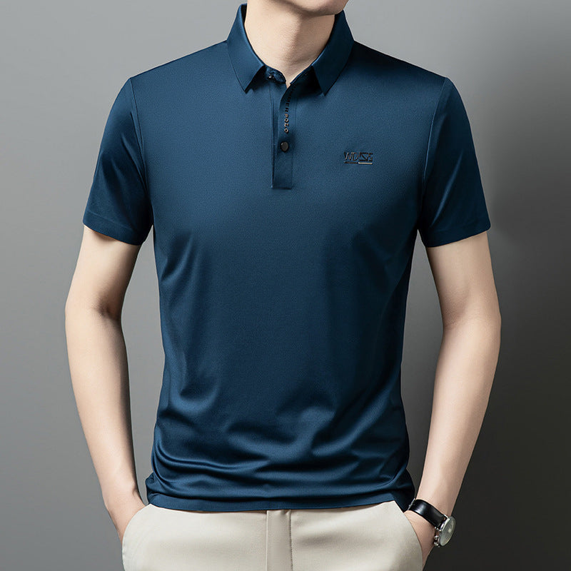 Summer Short Sleeve Business Lapel Shirt For Men(50% OFF)