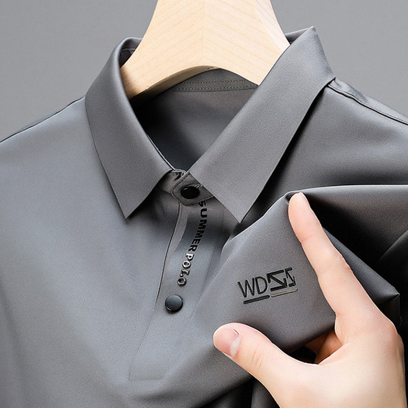 Summer Short Sleeve Business Lapel Shirt For Men(50% OFF)