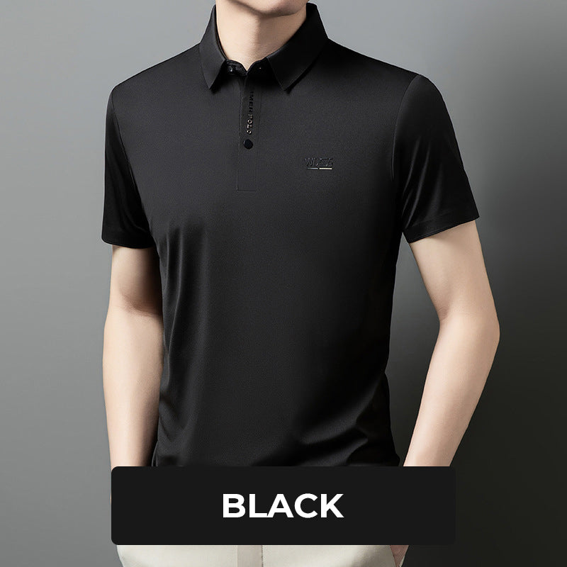 Summer Short Sleeve Business Lapel Shirt For Men(50% OFF)