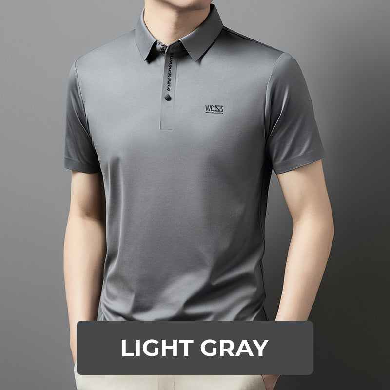 Summer Short Sleeve Business Lapel Shirt For Men(50% OFF)