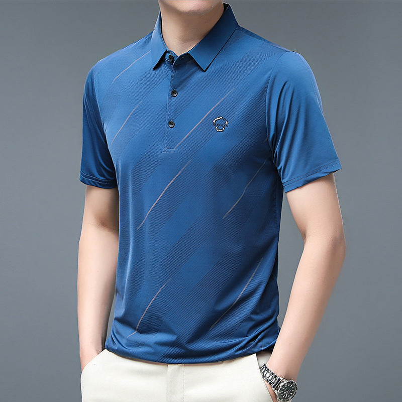 Chemise décontractée extensible des hommes (50% de réduction)