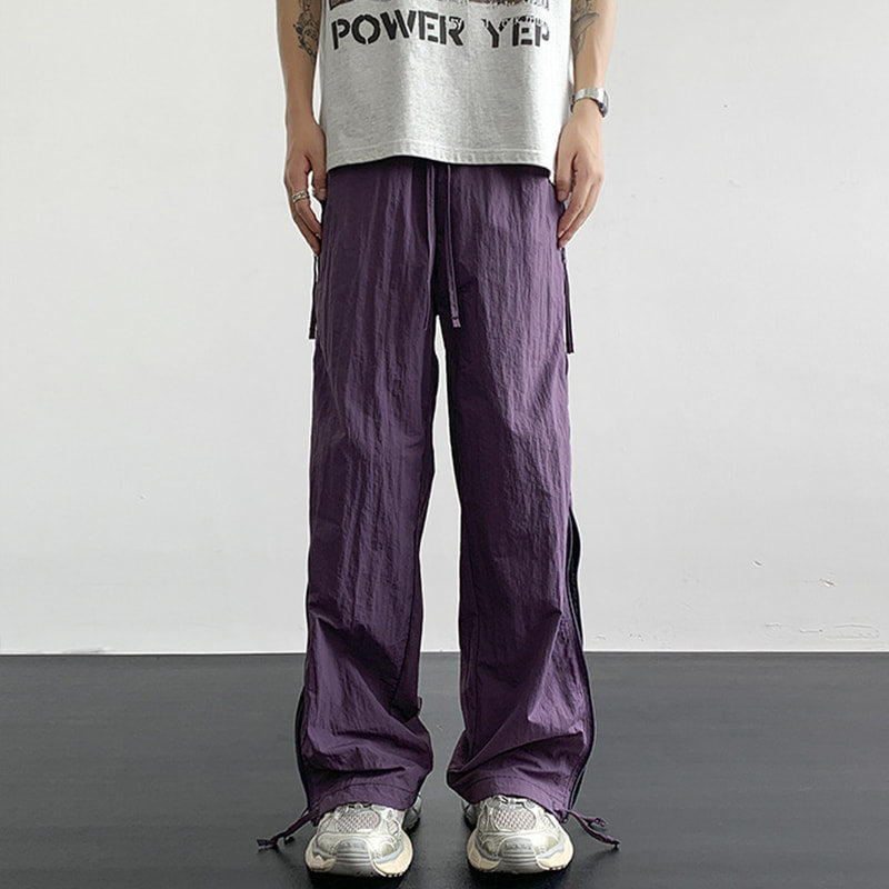 Stylish Lightweight Loose Side Zipper Mesh Trousers(50% OFF)