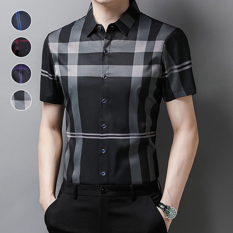 đ„Exclusive Offer 50% OFFđMenâs Casual Breathable Soft Short Sleeve Shirt