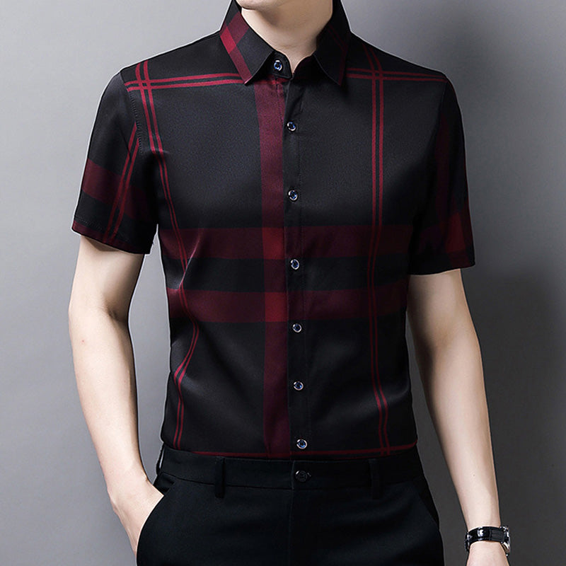 đ„Exclusive Offer 50% OFFđMenâs Casual Breathable Soft Short Sleeve Shirt