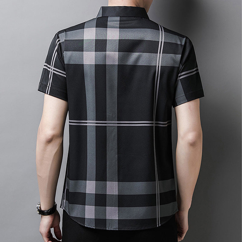 đ„Exclusive Offer 50% OFFđMenâs Casual Breathable Soft Short Sleeve Shirt