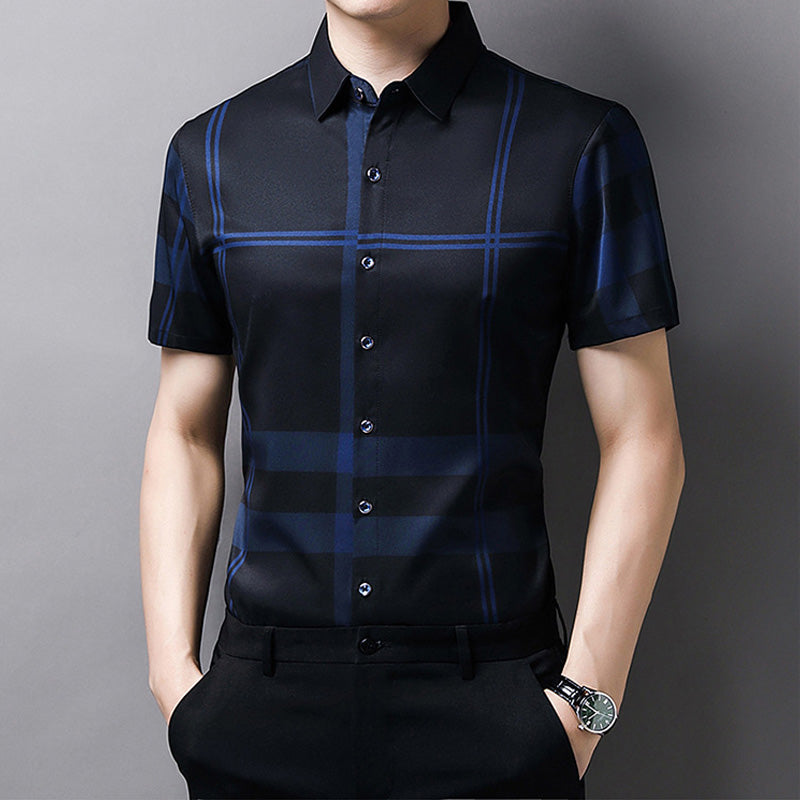 đ„Exclusive Offer 50% OFFđMenâs Casual Breathable Soft Short Sleeve Shirt