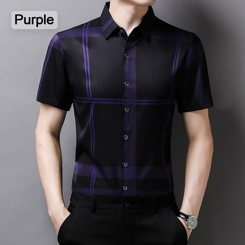 đ„Exclusive Offer 50% OFFđMenâs Casual Breathable Soft Short Sleeve Shirt