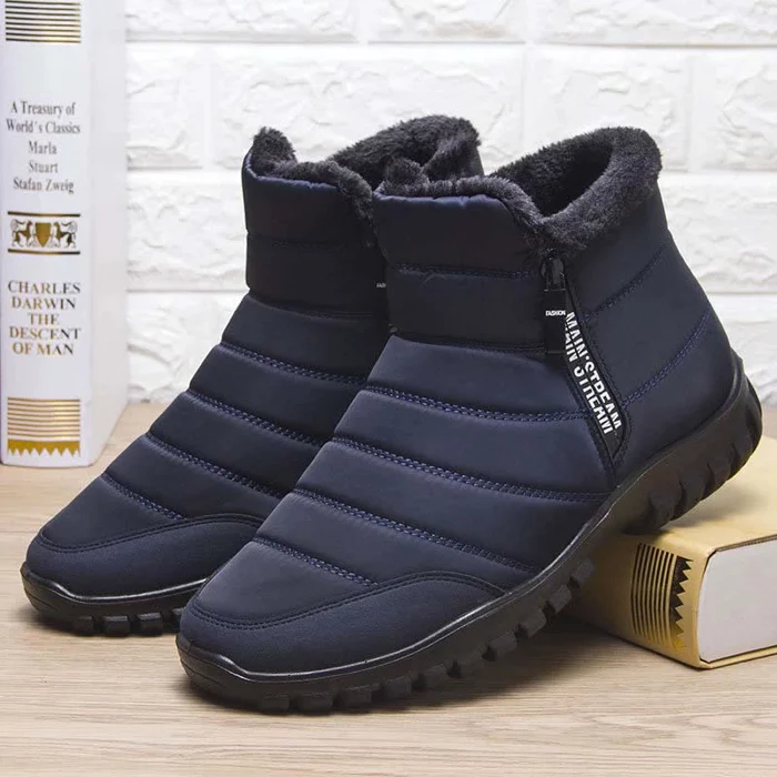 Waterproof Warm Cotton Zipper Snow Ankle Boots(50% OFF)