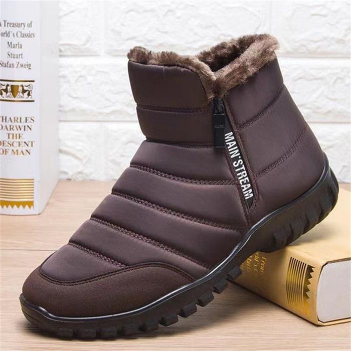 Waterproof Warm Cotton Zipper Snow Ankle Boots(50% OFF)