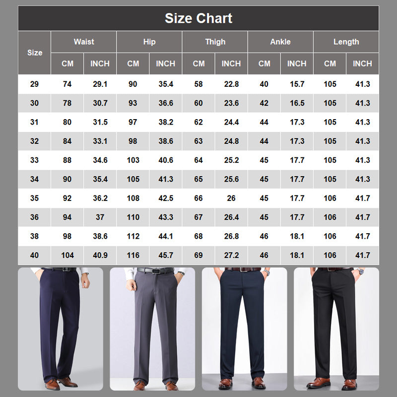 Men's Fall/Winter Stretch Business Pants(50% OFF)