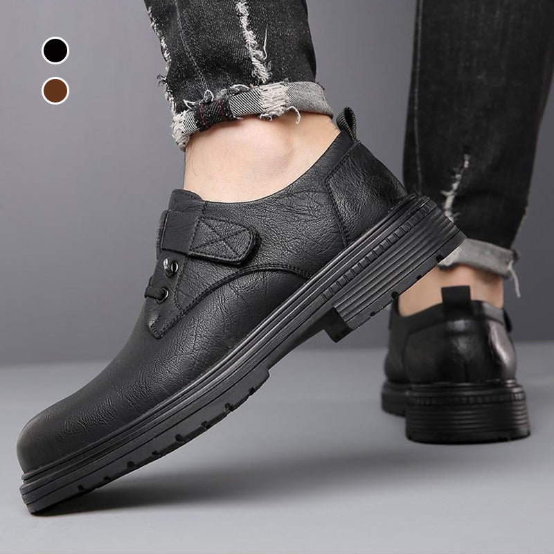 Men's Breathable Retro PU Leather Soft Sole Shoes(50% OFF)