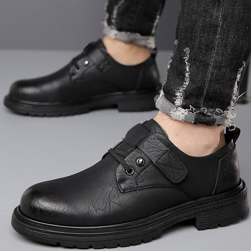 Men's Breathable Retro PU Leather Soft Sole Shoes(50% OFF)