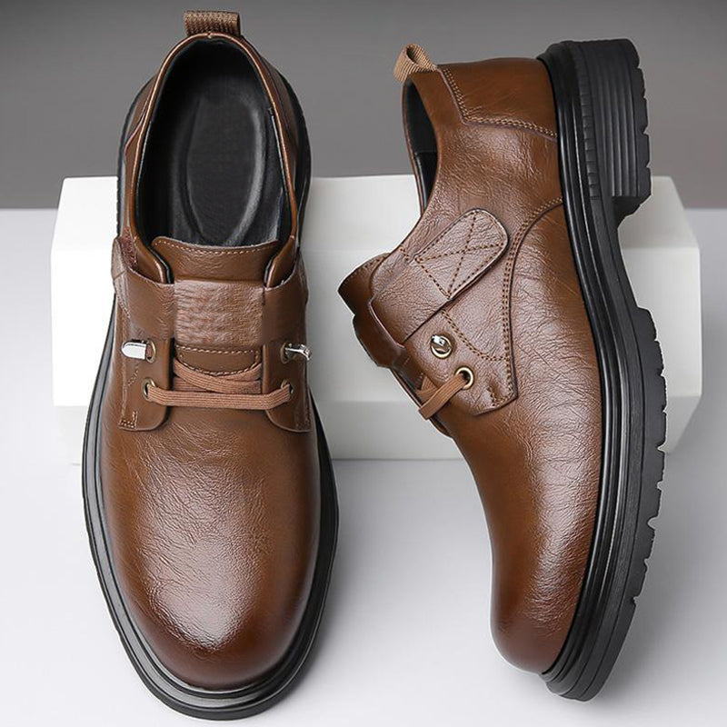 Men's Breathable Retro PU Leather Soft Sole Shoes(50% OFF)