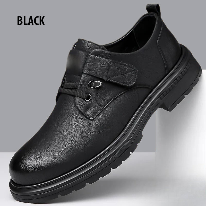Men's Breathable Retro PU Leather Soft Sole Shoes(50% OFF)