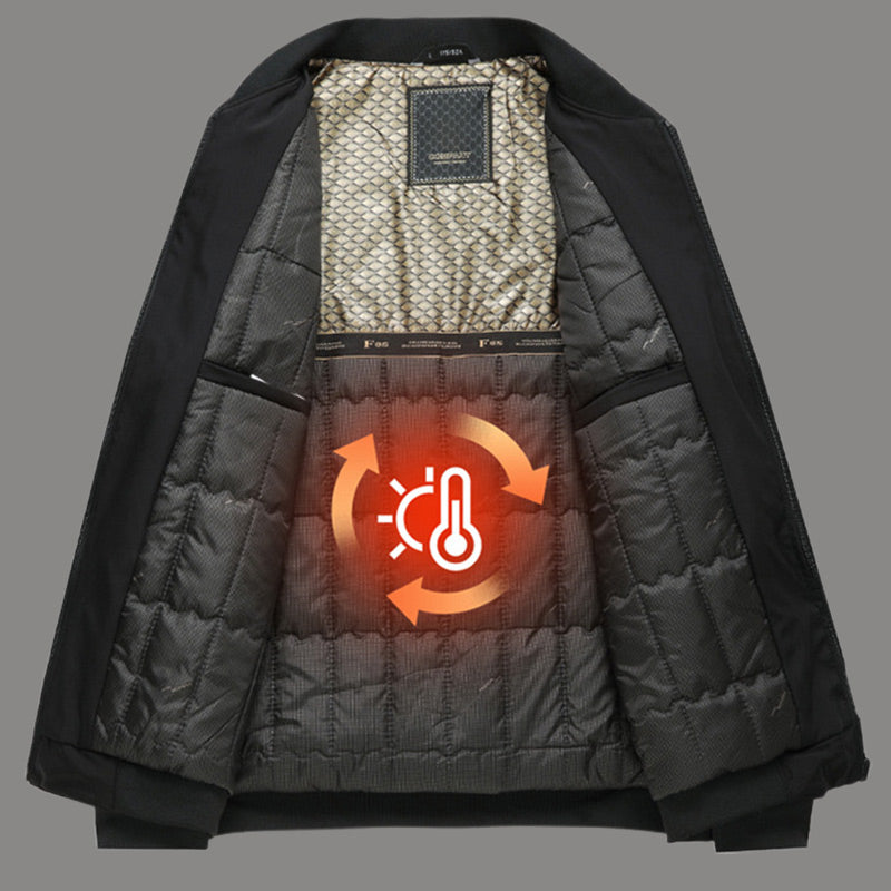 Fashionable Men's Winter Warm Jacket With Zipper Pockets(50% OFF)
