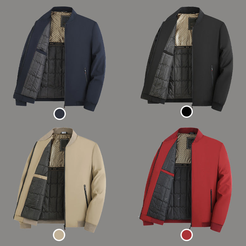 Fashionable Men's Winter Warm Jacket With Zipper Pockets(50% OFF)