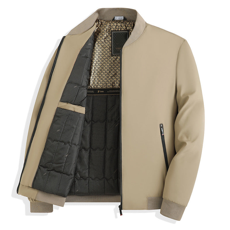 Fashionable Men's Winter Warm Jacket With Zipper Pockets(50% OFF)