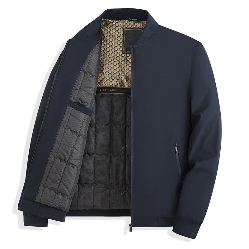 Fashionable Men's Winter Warm Jacket With Zipper Pockets(50% OFF)