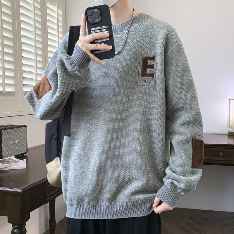 Men's Pullover Sweater with Plush Lining(50% OFF)