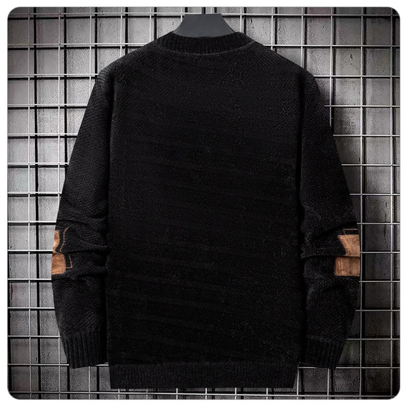 Men's Pullover Sweater with Plush Lining(50% OFF)