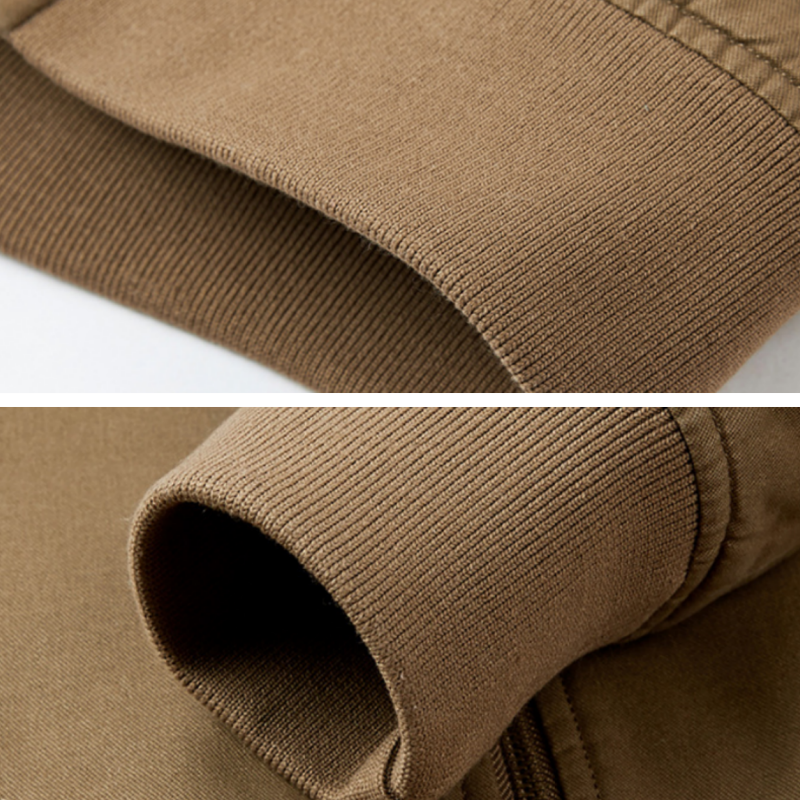 Bomber à revers d'hiver pour hommes avec doublure en coton (50% de réduction)