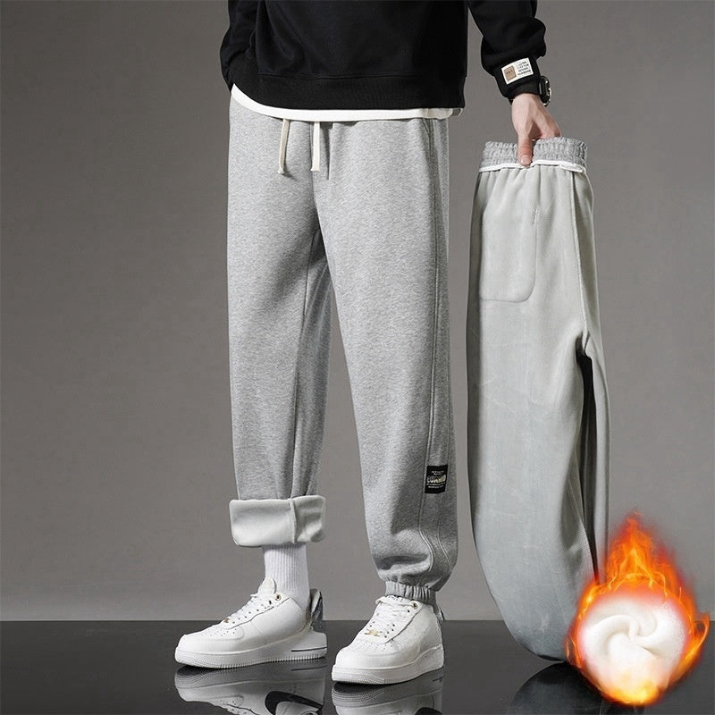 Men's Casual Thickened Warm Lined Sweatpants(50% OFF)