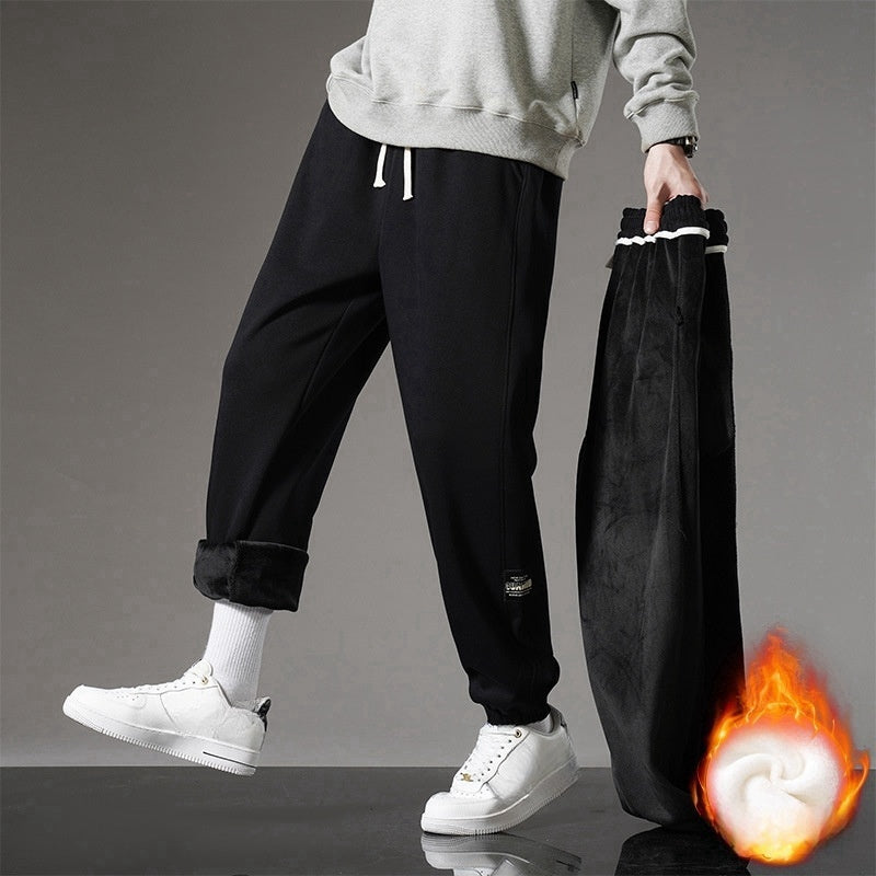 Men's Casual Thickened Warm Lined Sweatpants(50% OFF)