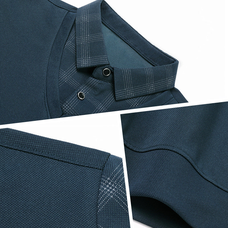 🔥Limited time 50% off🔥Men's fake two-part collar long-sleeved t-shirt