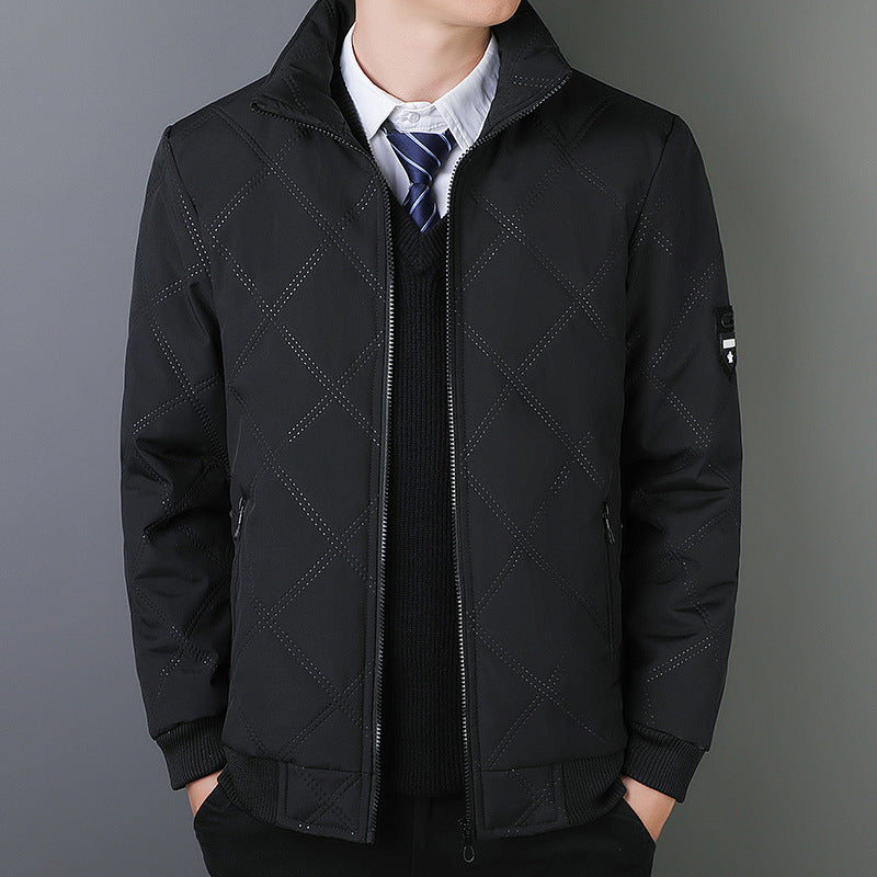 Veste matelassée pour hommes avec doublure moelleuse