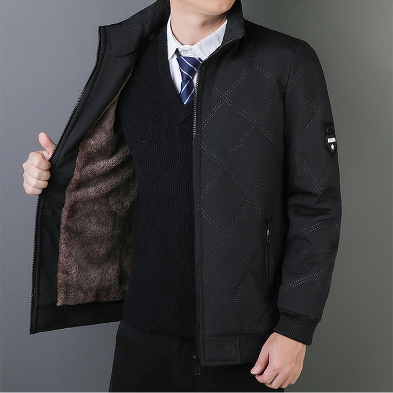 Veste matelassée pour hommes avec doublure moelleuse