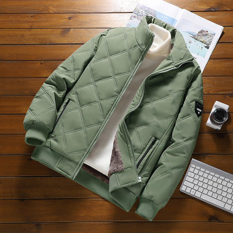 Veste matelassée pour hommes avec doublure moelleuse