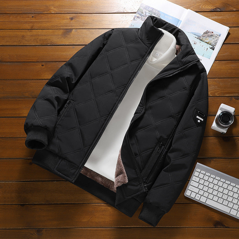 Veste matelassée pour hommes avec doublure moelleuse