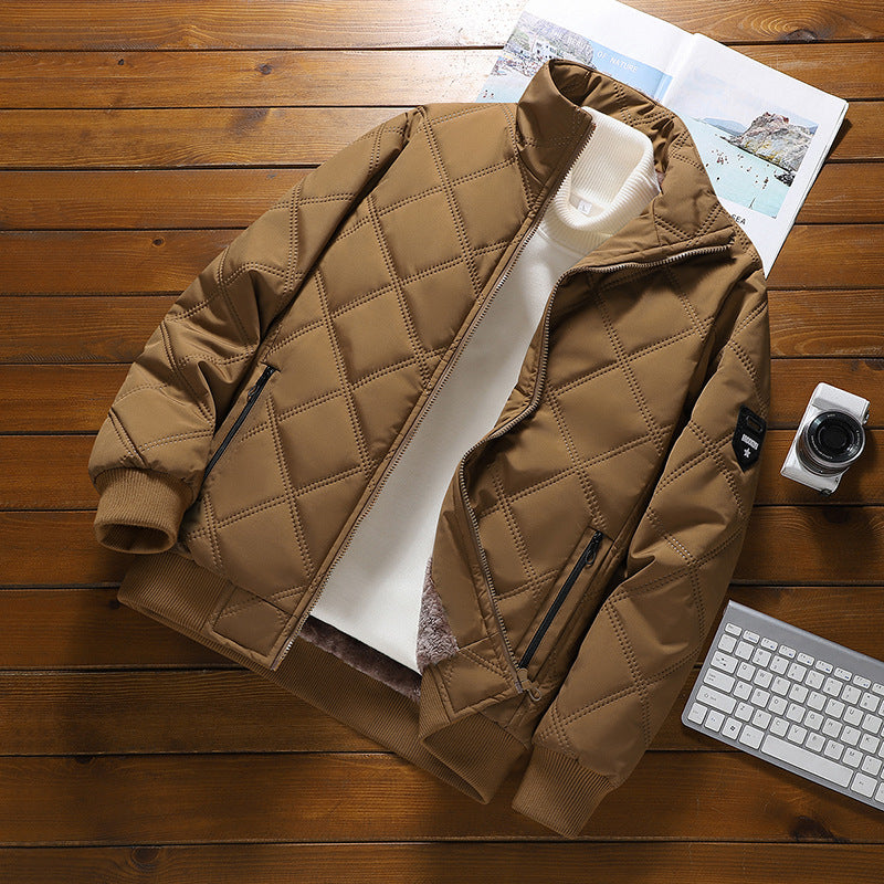 Veste matelassée pour hommes avec doublure moelleuse