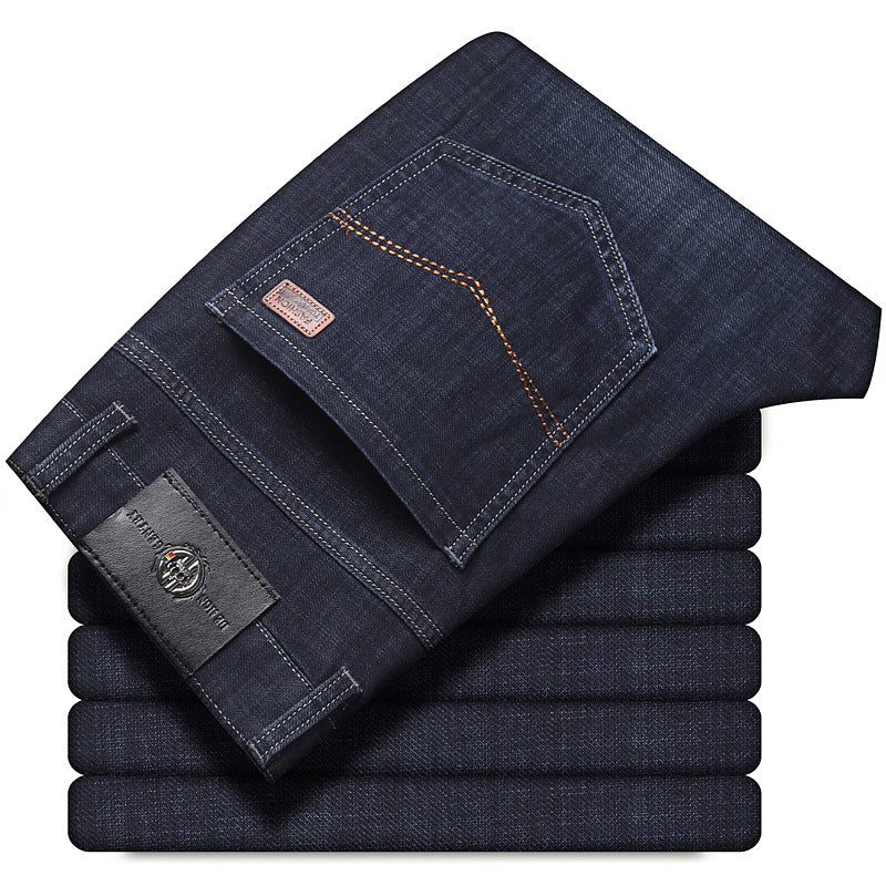 Men's Stretch Straight-Fit Jeans(50% OFF)