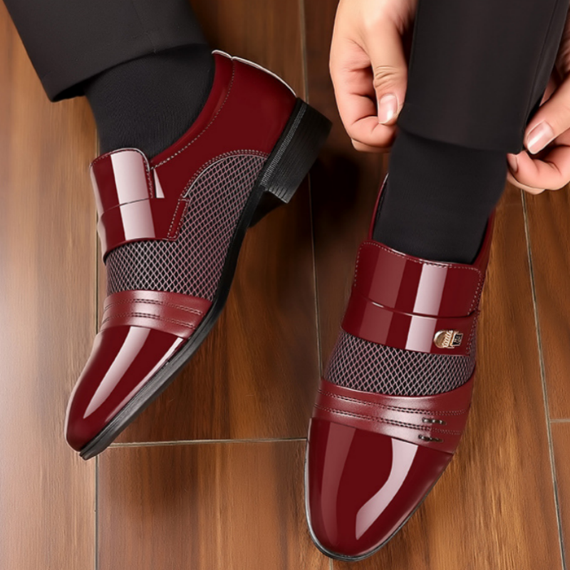 Men's Classic Non-Slip PU Leather Dress Shoes(50% OFF)