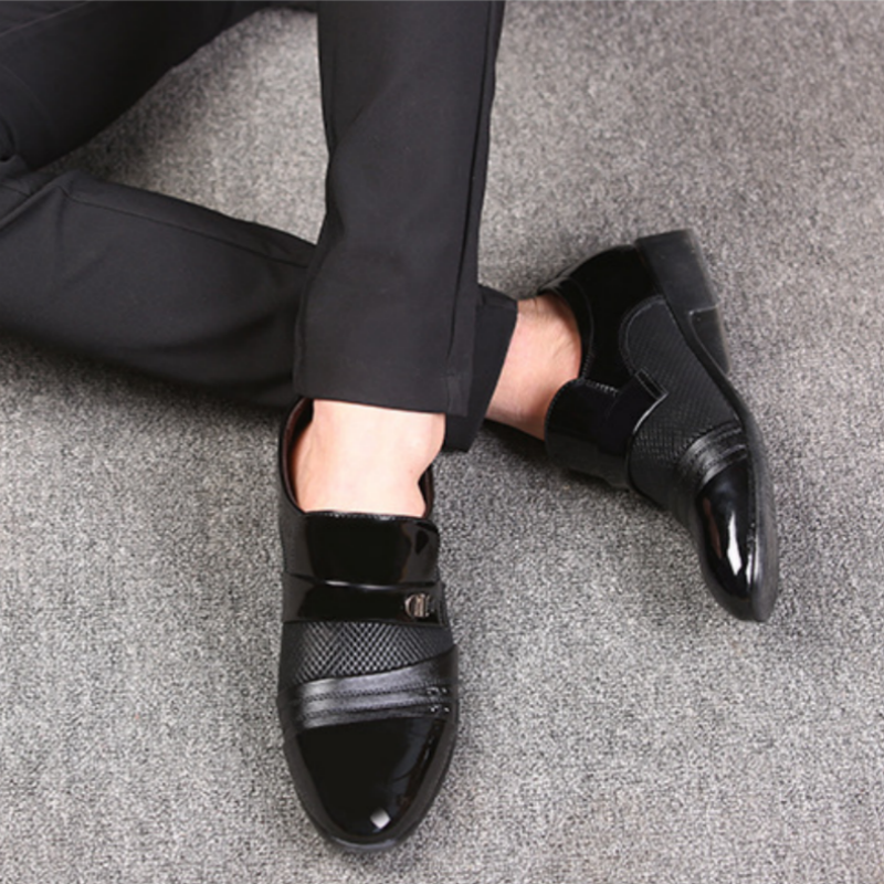 Men's Classic Non-Slip PU Leather Dress Shoes(50% OFF)