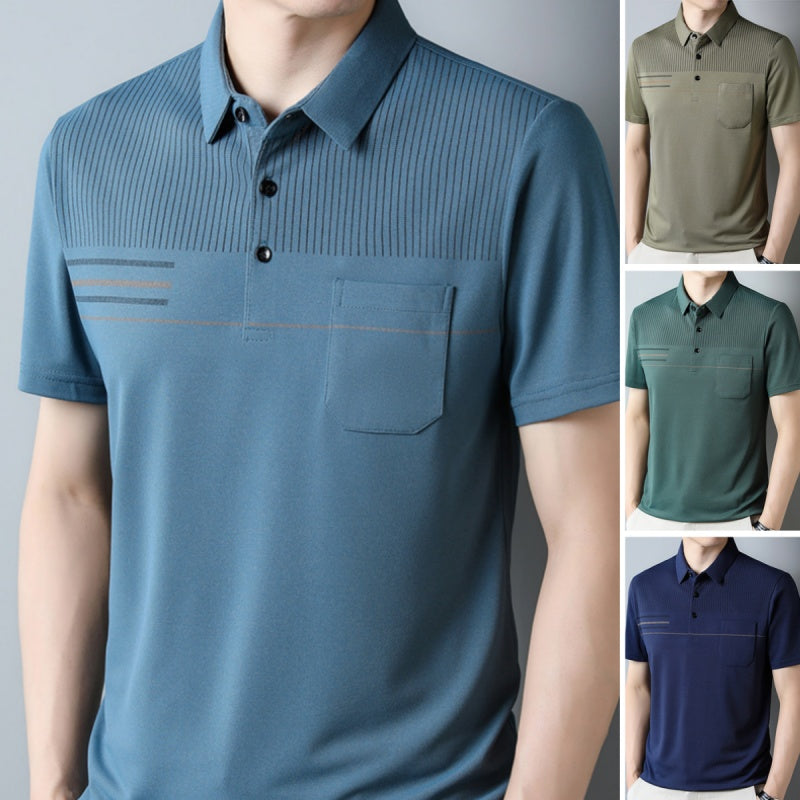 Men's Thin Breathable Casual Short Sleeved T-Shirt(50% OFF)